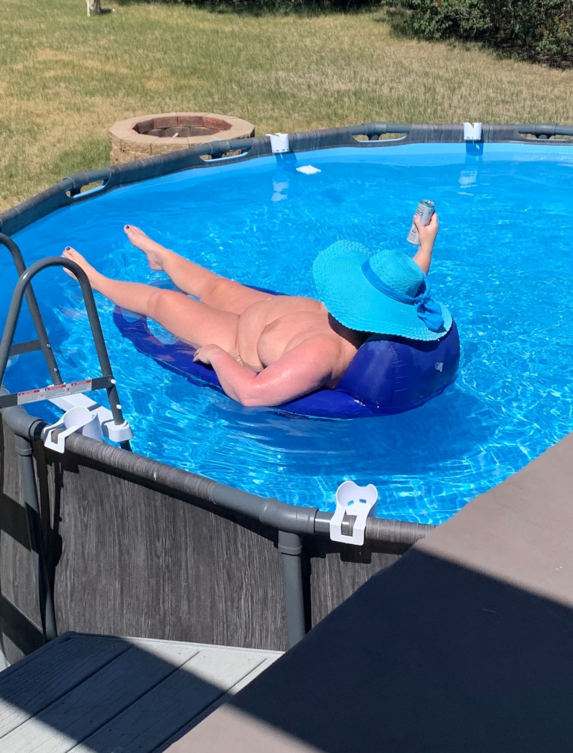 Naked fat wife in pool #htT1OKgd