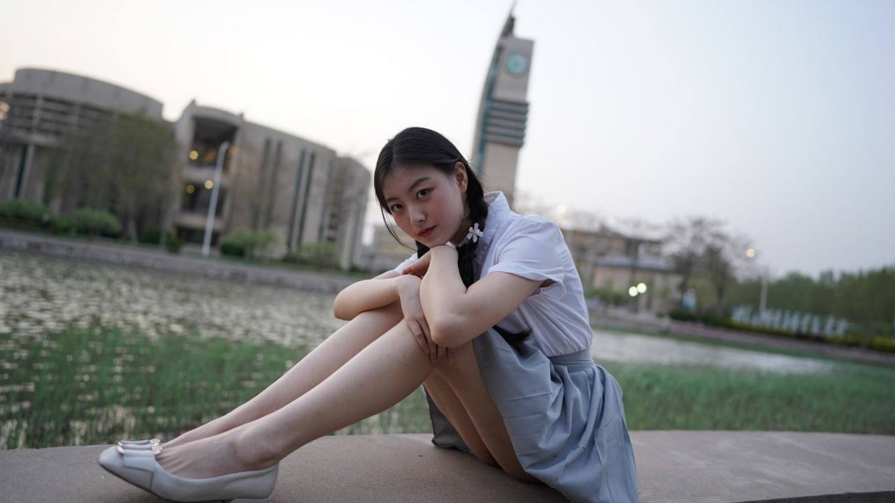Pretty Asian college girl #PJedr9Gv